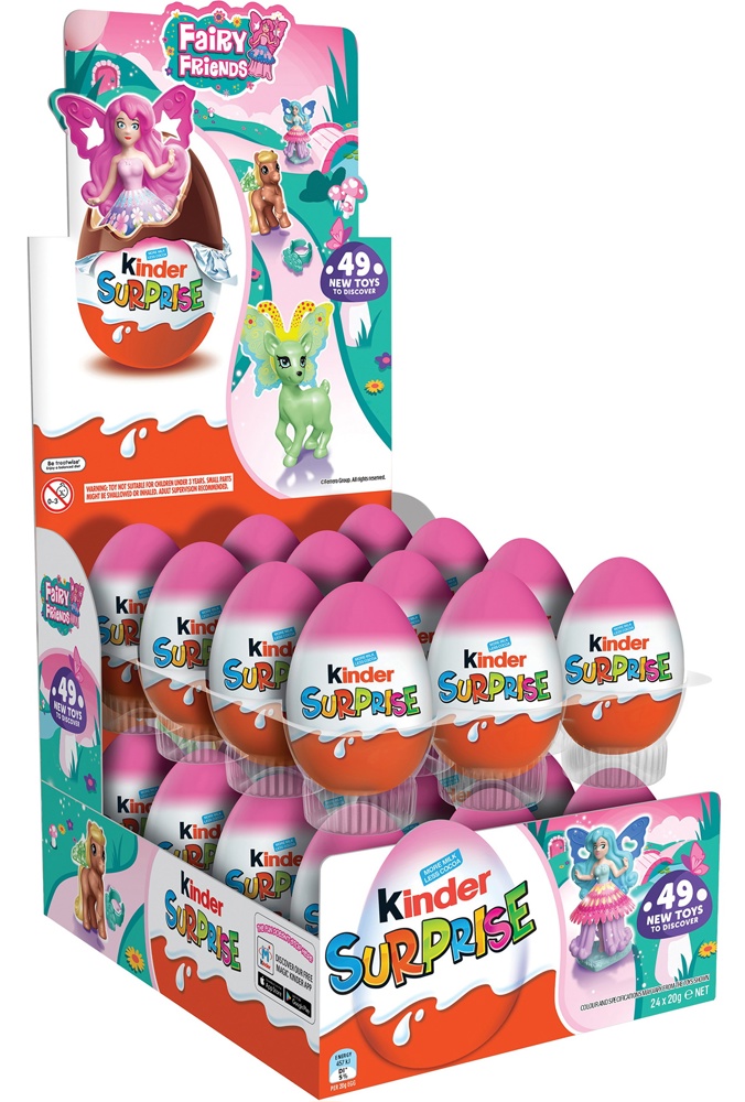 Pink kinder sales egg